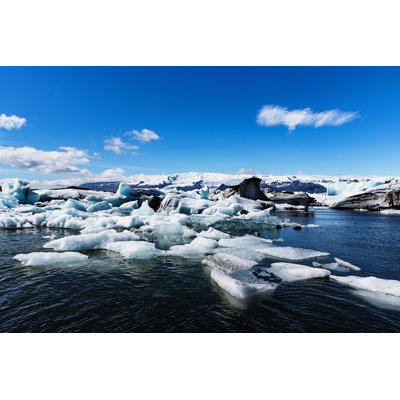 JÃ¶kulsÃ¡rlÃ³n Glacier Lake Iceland by Terrababy - No Frame Art Prints on Canvas