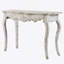 Console 46 po x 16,5 po x 30 po Slimline Whitewash, pour couloir salon chambre à coucher