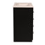Ensemble de meuble-lavabo 30 po avec lavabo en céramique, ensemble de meuble-lavabo autoportant avec 3 tiroirs et portes à fermeture douce-2130778602-2130778605