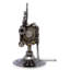 Collectible Recycled Metal Movie Theater Sculpture