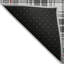 Tapis noir intérieur / extérieur lavable à la machine Chayden ACN993-109609521