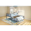 Twin Over Twin Bunk Bed With Ladder-606189456