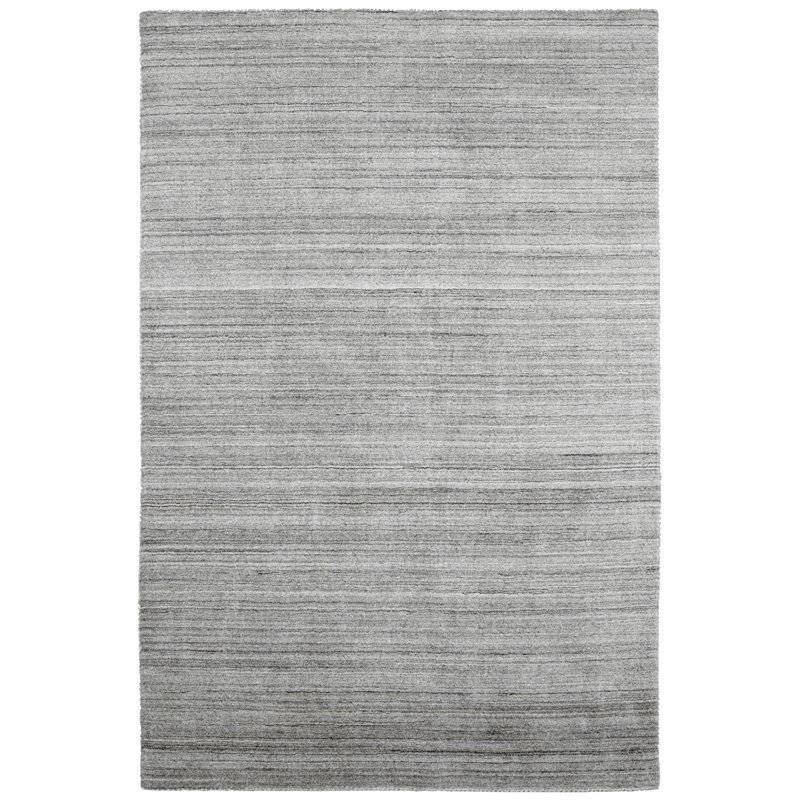 Grand Lake Solid Colour Hand Woven Area Rug, Rectangular 160 x 230cm