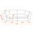 Dalene Upholstered 80.32'' Loveseat-101983109