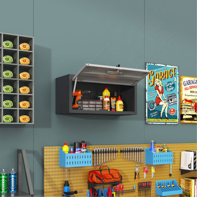 Armoire de rangement en métal robuste pour outils