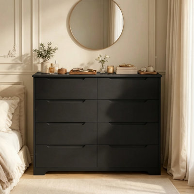 47.2 "W 8-Drawer  Double Dresser