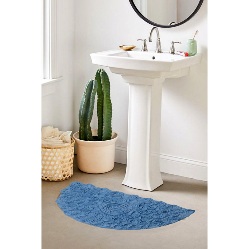 Pascoe Bath Rug, Sky Blue
