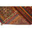 Hand Knotted Wool No Pattern And Not Solid Color Area Rug in Red