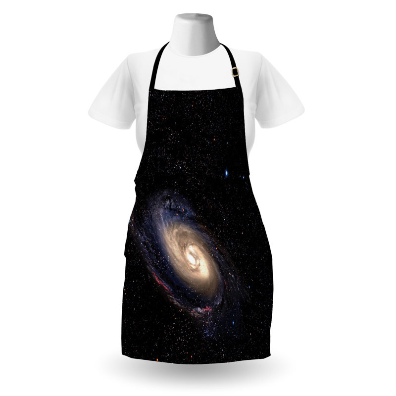 No Pattern Bib Apron