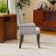 Chenille Upholstered Accent Dining Chair-1665529465