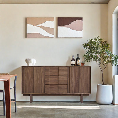 Vintage High Capacity Storage Accent Cabinet