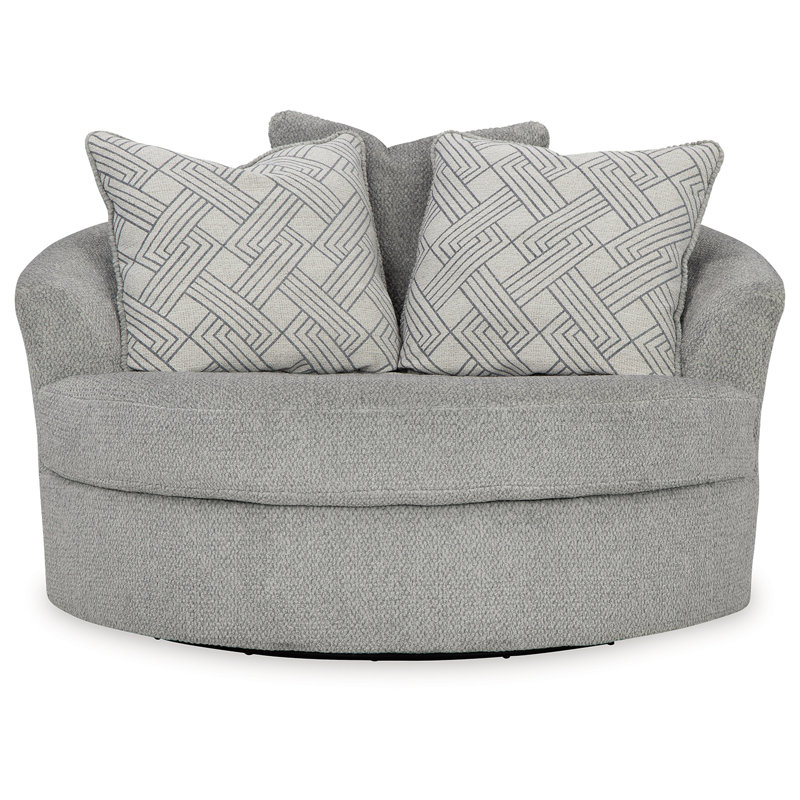 Soma Upholstered Swivel Accent Chair