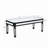 Silver Mirrored Coffee Table