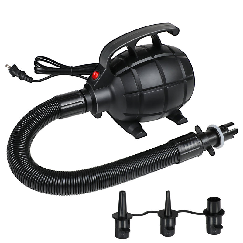 Pompe à air électrique EJAEE 500W haut débit pour gonflables hermétiques / scellés à l'air