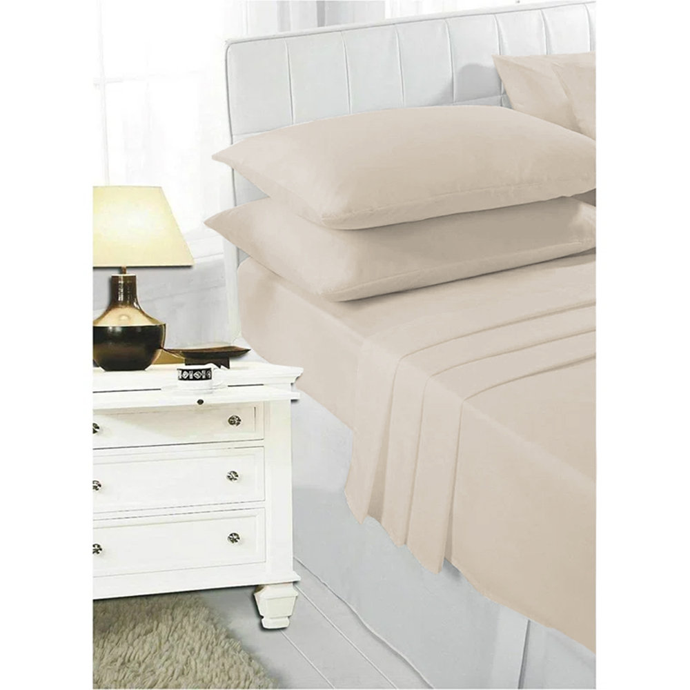 Deirdre 200 Thread Count Egyptian Certified Cotton Flat Sheet