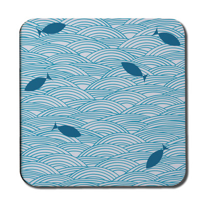 Square 6 Piece Coaster Set