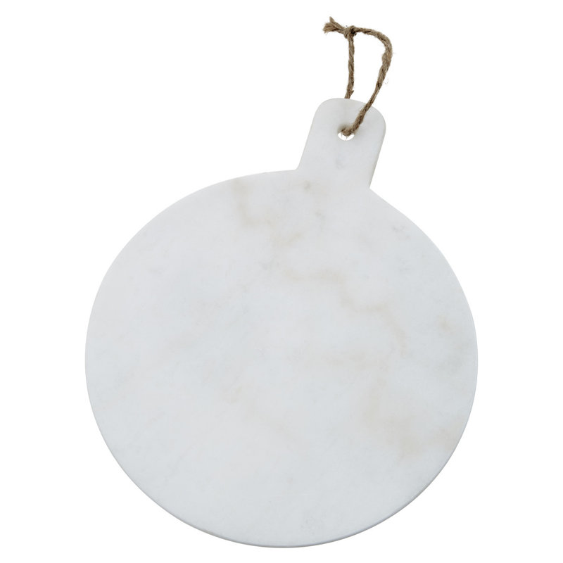 Round Marble Paddle Chopping Board