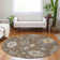 Premium Machine Washable Prisco Chocolate Rug