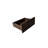 Versatile 2 - Drawer Nightstand With Brown Wood, Engineered Wood Construction, Bedroom Decor Addition Practical Bedside Cabinet In Coffee Color, Storage Solution