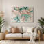 «Lyrical Abstraction», art mural gris en métal-1779380169