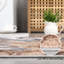 Tapis lavable pour salon moderne 9 x 12