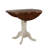 Azizi Extendable Round Solid Wood Dining Table-1268114459