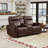 3-Piece Modern Top-Grain Leather Power Reclining Living Room Set: Electric Recliner Chair + Loveseat +Sofa With Console And Type-C & USB-696118602