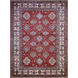 Transitional One-of-a-Kind Rectangle 8'11" X 12' Hand Knotted Area Rug