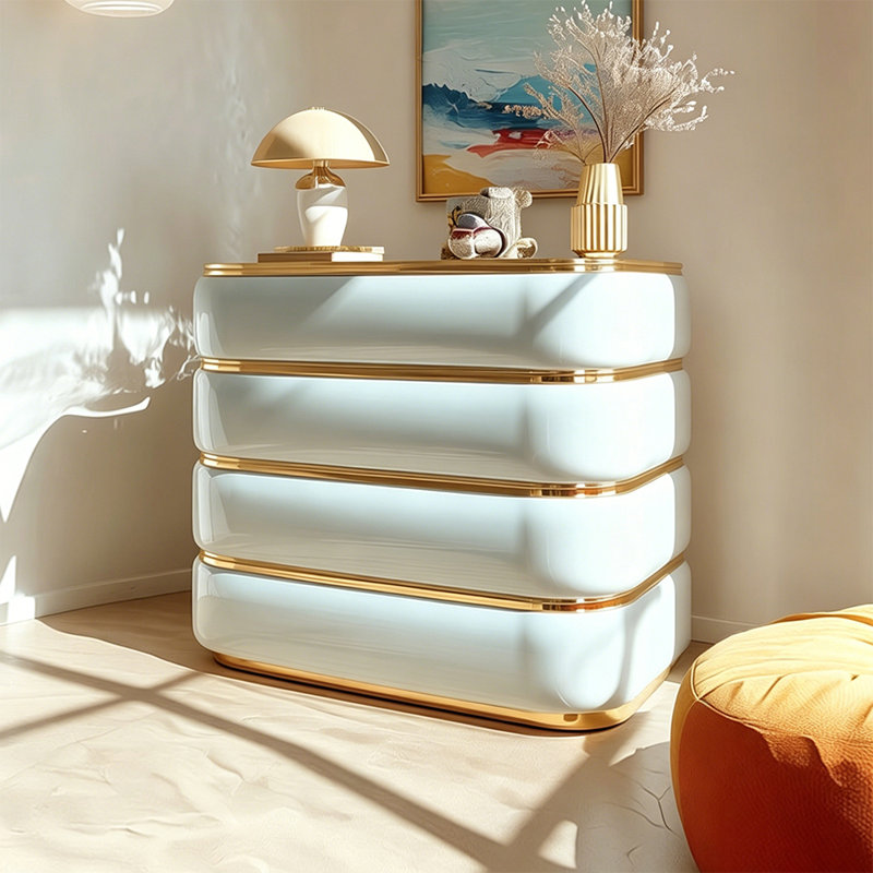 Commode laquée luxueuse de style américain