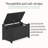  Evolur Wooden Toy Chest Organizer -110333731