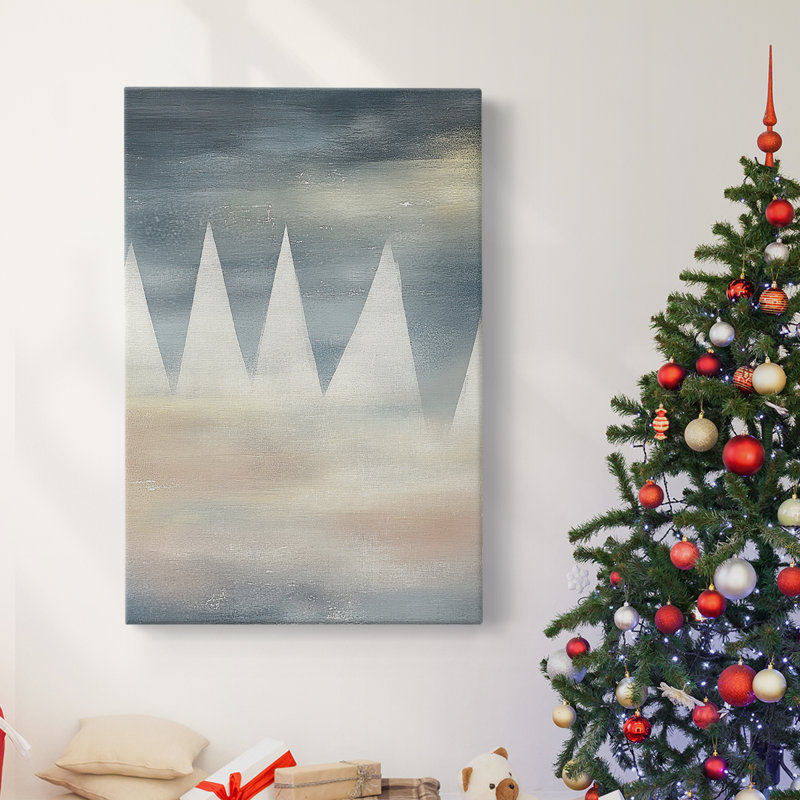 Art des Fêtes de Noël - Toile tendue avec châssis DCCDX III, H 18 po x l 12 po