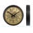 15"  Metal Gears Quartz Wall Clock