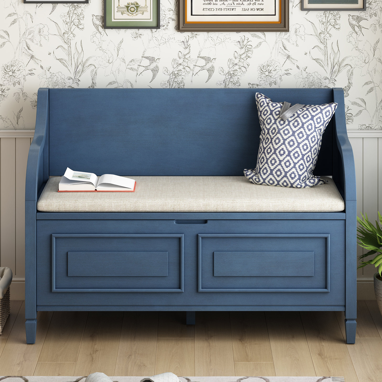 Upholstered Storage Bench