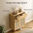 24 Pair Shoe Cabinet With Drawer