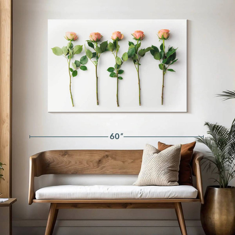 Harnek roses et épines, H 16 po x l 24 po