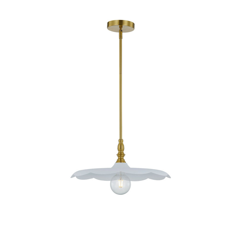 Luminaire suspendu Montrez, blanc