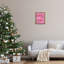 Art mural sur toile «Merry and Bright Pink Pine» par Louise Allen Designs-1415779756-1415779794