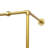 Adisynn 47.2'' Metal Wall Mounted Clothes Rack