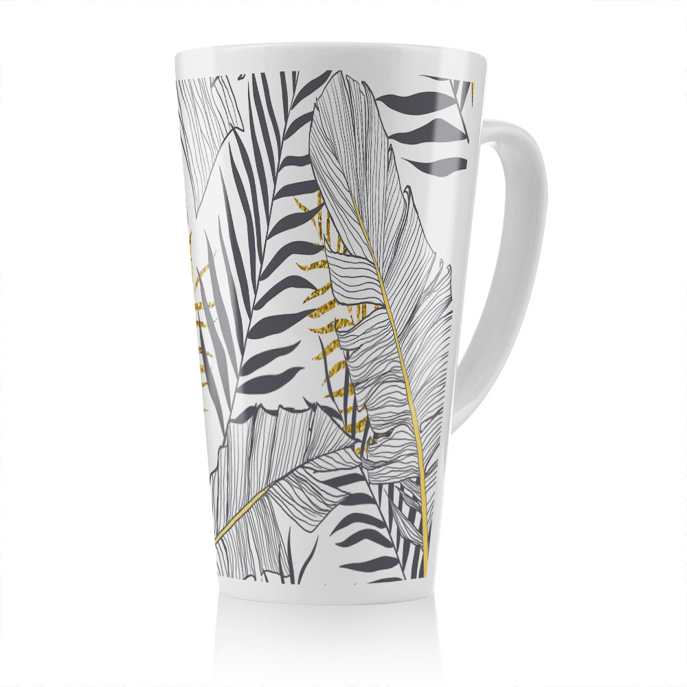 Leaves Latte Mug