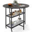 Round Metal Base Dining Table