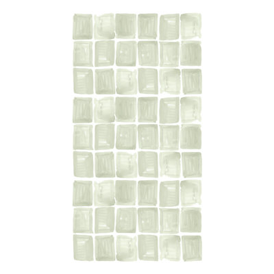 Décalcomanie murale aquarelle carrée