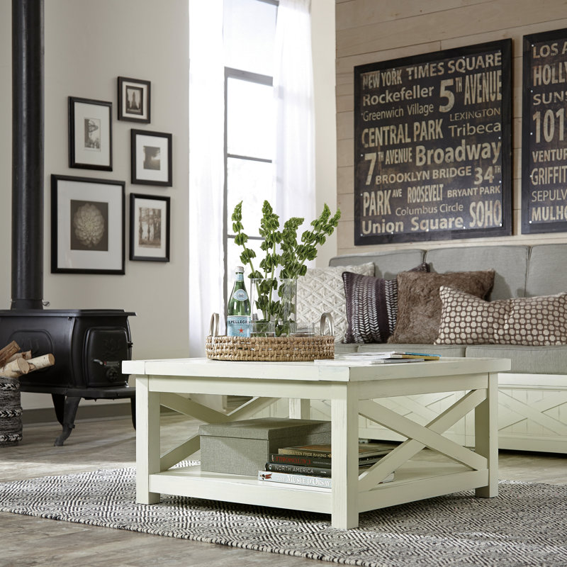 Table basse avec rangement Lana