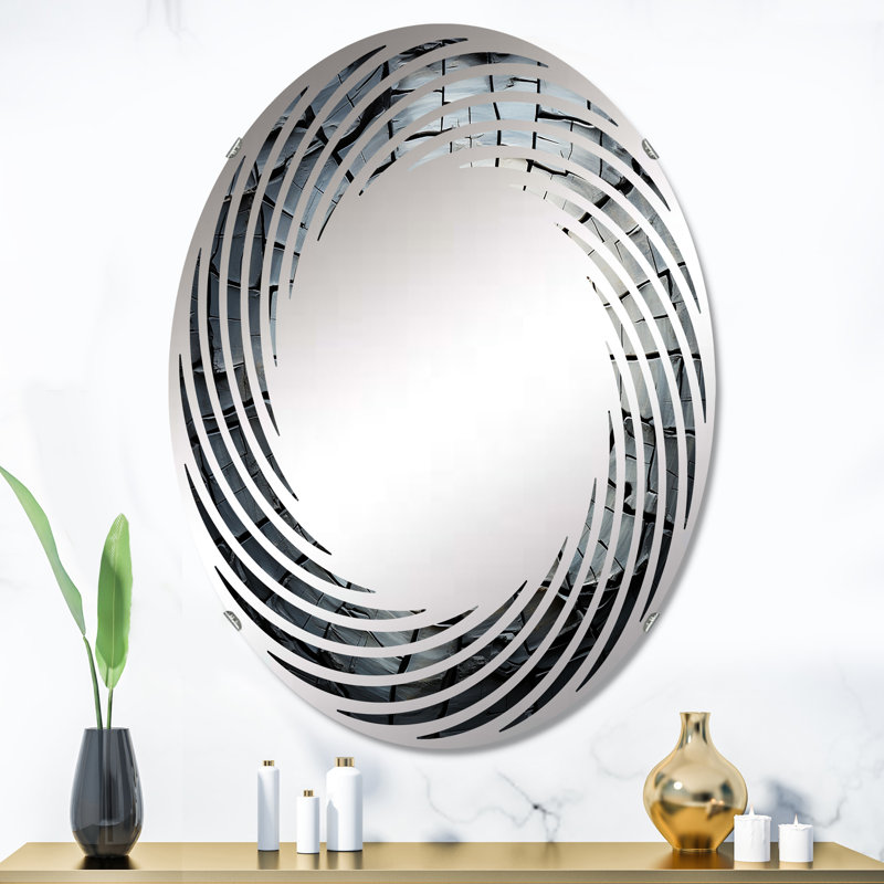 Miroir mural oval, 35,4 po x 23,6 po