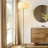 Rowan 66 in. Mid-Century Modern LED Energy Efficient Floor Lamp with Drum Shade