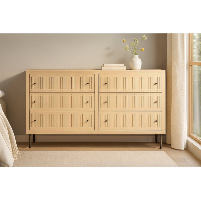 Commode 6 tiroirs Sampson