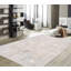 Hand Knotted Wool Abstract Area Rug in Silver-451553661