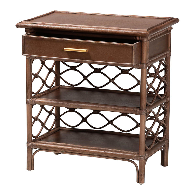 Table de chevet, Brun