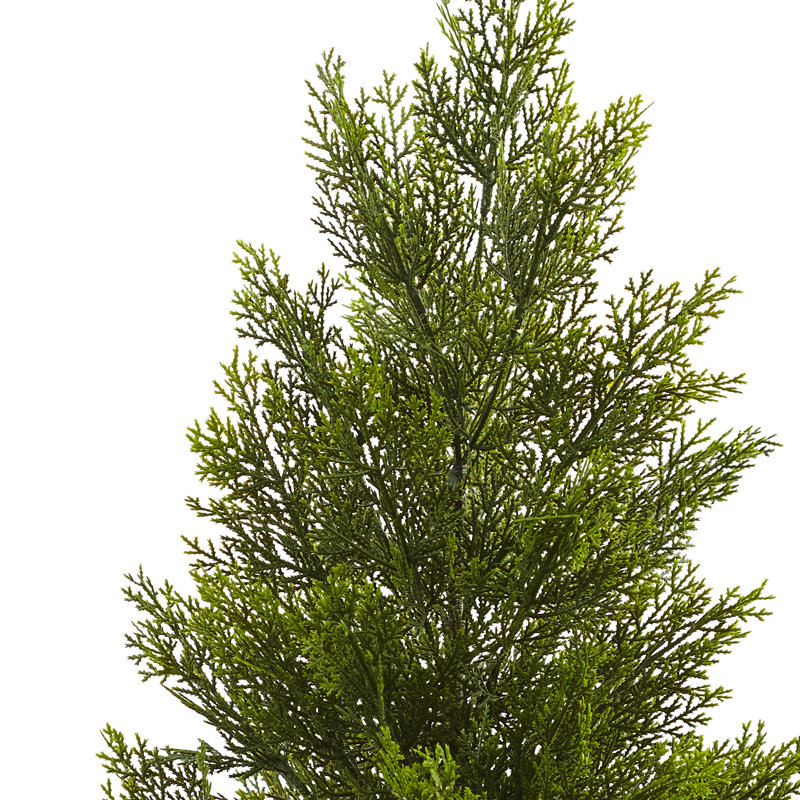 Faux Foliage Tree in Pot, 24" H x 13" W x 11" D
