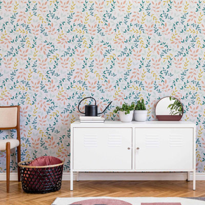 Peel & Stick Floral Tile