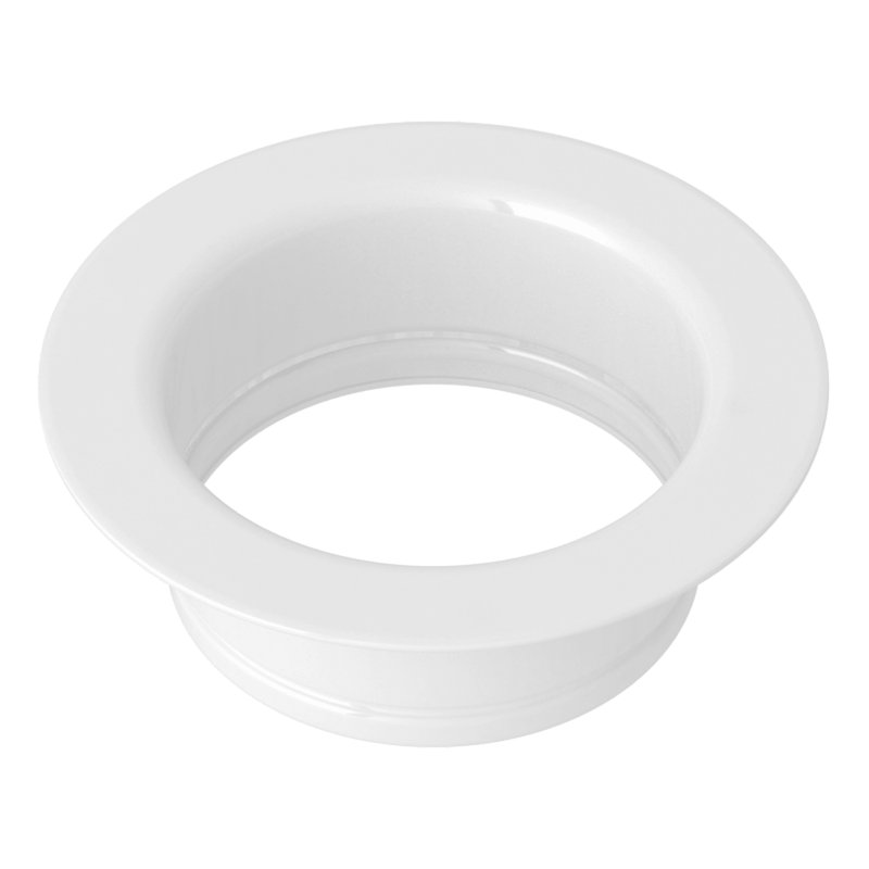 Disposal Throat Escutcheon, White
